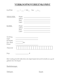 verkoop auto papieren