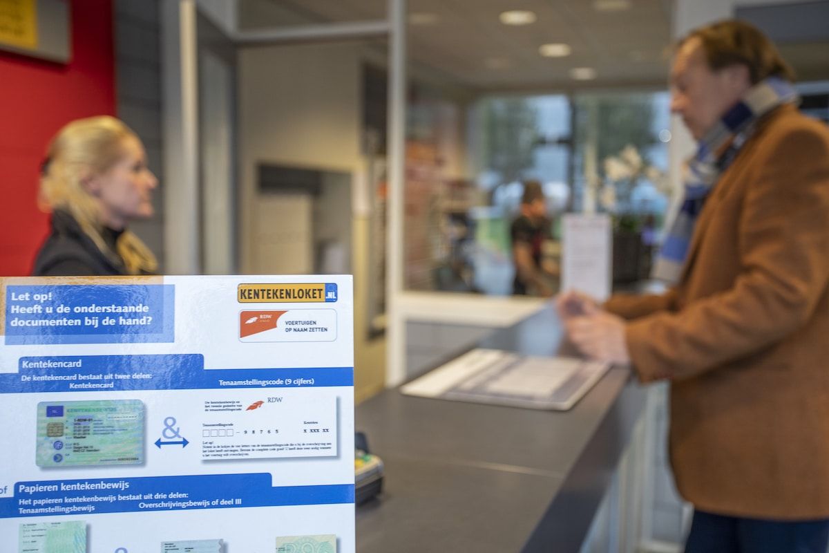 rdw verkoop auto